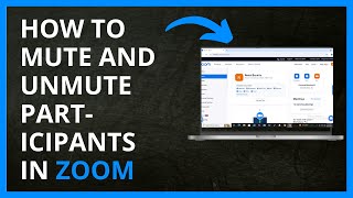 How To Mute and Unmute Participants in Zoom in 2024 [upl. by Everson]
