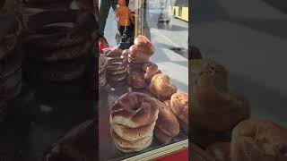 Simit Turkish breadshorts breakfast youtubeshorts [upl. by Aryn]