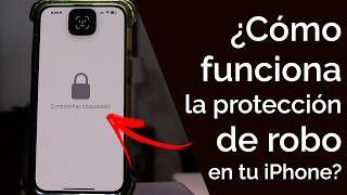 ¿CÓMO FUNCIONA LA PROTECCIÓN EN CASO DE ROBO DE DISPOSITIVO EN IPHONE [upl. by Nannie]