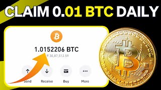 Claim 001BTC for free 😳💯  BTC faucet site  BTC Mining Site  2023  Dyno Airdrop [upl. by Lyndes]