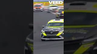 A Big Crash To End A 2024 Renault Clio Cup Race At Misano [upl. by Annoeik]