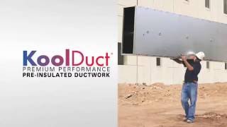 Learn About PreInsulated Commercial Air Duct System  Kingspan KoolDuct Brief System Overview [upl. by Ardyaf]