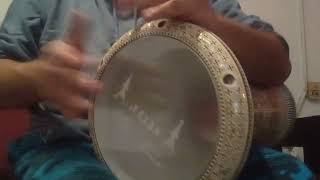 Darbuka Turkish Split Fingersrhythms practice [upl. by Meghann]