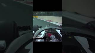 When Romain Grosjean was hit by Ericsson in F1 [upl. by Yhtimit]