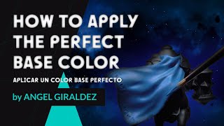 🇺🇸🇬🇧🇪🇸 How to apply the PERFECT BASE COLOR with new Model Color by AngelGiraldeZ ✨🖌️ [upl. by Enelia]