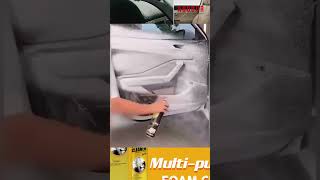 Multi Foam Car Interior Home Interior Cleaner [upl. by Nilo]