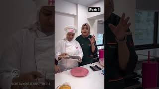 Part 1 Glimps of our International dessert course hkrshorts hkrbakingacademy [upl. by Alard911]