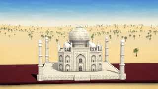 Ravensburger Puzzle 3D Taj Mahal [upl. by Ecnaiva]