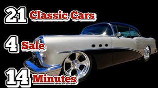 Big Sale On 21 Classic Cars [upl. by Mukund]