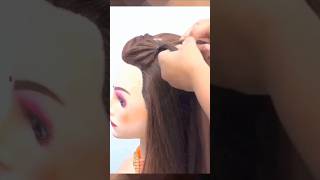 New hairstyle backhairstyle highlookbridalhairlook [upl. by Aieken]