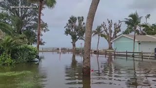 Slowmoving Tropical Storm Debby bringing torrential rains and flooding to southeastern US [upl. by Gunning]