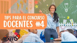 continuación tips concurso docente 4 [upl. by Uase690]