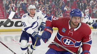 Tampa Bay Lightning vs Montreal Canadiens  NHL Today 11723 Full Game Highlights  NHL 24 Sim [upl. by Akirea]