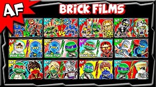 Lego Ninjago Stop Motion Brick Films Compilation [upl. by Surad88]