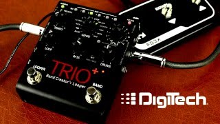 DigiTech TRIO Band Creator  Looper Demonstration Video [upl. by Erik]