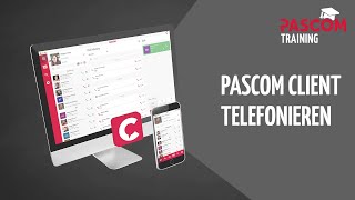 pascom Training Client TelefonieFunktionen deutsch [upl. by Sedrul]