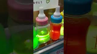 Colorful blinking baby bottles 🍼 shorts asmr [upl. by Kral]