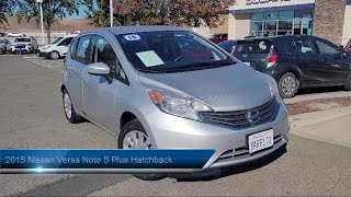 2015 Nissan Versa Note S Plus Hatchback Livermore Pleasanton Dublin Tracy Fremont San Ramon [upl. by Hancock98]