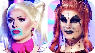 Elektra Fence vs Anubis  Drag Race UK S3 E1 [upl. by Nnylylloh]