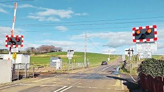 Auchengray Level Crossing South Lanarkshire [upl. by Adnarom]