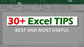 ✅ Top 30 Excel Tips and Tricks in Just 30 Minutes [upl. by Arreic]