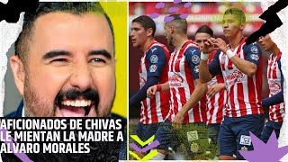 AFICIONADOS DE CHIVAS LE MIENTAN LA MADRE A ALVARO MORALES [upl. by Dunham]