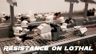 Lego Resistance on Lothal  Star Wars Rebels [upl. by Aniluj]