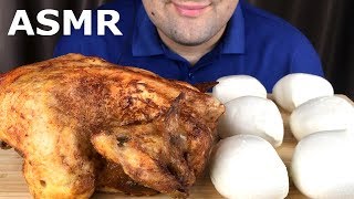 ASMR WHOLE ROTISSERIE CHICKEN amp MOZZARELLA CHEESE Eating Sounds Mukbang NO TALKING [upl. by Jd]