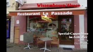 quotLa Passadequot Döner und mehr quotSpezialcappuchinoquot Wissembourg Alsace 10022016 [upl. by Ecyarg414]