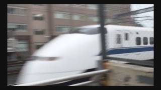 小田原新幹線通過The bullet passed through Odawara Station [upl. by Tyra231]