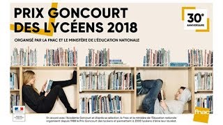 Le Prix Goncourt des Lycéens fête ses 30 ans [upl. by Adnical]