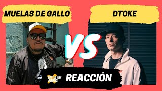 ¡ESTO te Dejará con Dolor de Muelas  Dtoke vs Muelas de Gallo Batalla Escrita Línea 16 XL Reacción [upl. by Garfinkel]