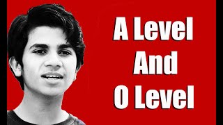 A Level And O level Education System By Little Professor Hammad Safi [upl. by Uol]