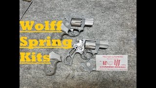 Wolff spring kits Revolver installation HowTo Taurus 85 [upl. by Tildy]