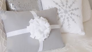 DIY Bow Pillow [upl. by Bridget]