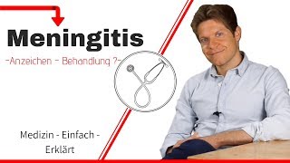 Was ist Meningitis Anzeichen und Behandlung der Hirnhautentzündung [upl. by Annayak]