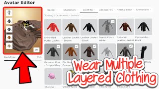 How to Stack Layered Clothing on Roblox 2024 [upl. by Eidok144]