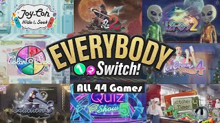 Everybody 12 Switch  Gameplay For All 44 Games [upl. by Llednil]