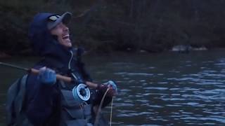 フライフィッシングの楽しさ（Fly Fishing movie in The Lake Akan） [upl. by Conah83]