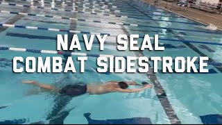 Master the Combat Sidestroke in the SEAL PST [upl. by Ralip]