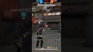 Grand master push CS rank ajjubhai reaction to my gameplay trending freefire shorts [upl. by Alla]