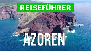 Urlaub auf den Azoren  Strände Städte Orte Natur Landschaften  4k Video  Azoren was zu sehen [upl. by Asenaj]