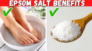 8 REASONS TO SOAK YOUR FEET IN EPSOM SALT  HOW TO DO IT [upl. by Brana]