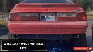 50 Foxbody 5lug Disc Brake Conversion Part 1 [upl. by Koal]