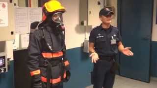 SCDF CDA Breathing Apparatus Physical Test Part 1 BA Donning Test [upl. by Ammadas]