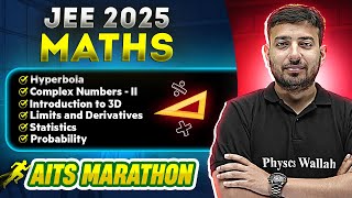 Complete MATHS in 1 Shot  JEE 2025  Part 1  Class 11th Arjuna  AITS Marathon [upl. by Efren]