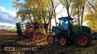 Herbstgemälde CLAAS AXION TERRA TRAC 960  LDM Landwirtschftl Dienstleistungsgesellschaft Mücheln [upl. by Ilrac]