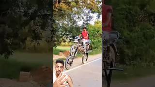 4 Tyres Bike Modified Test splendorbs4 stunt trending foryou 10millionviews shortvideo viral [upl. by Lenard]