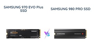 Samsung SSDs Comparison 970 EVO Plus vs 980 PRO with Heatsink [upl. by Thay369]