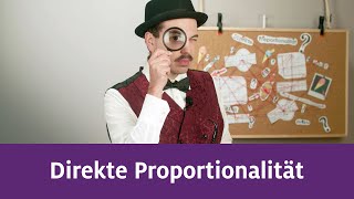 Direkte Proportionalität mit Detektiv [upl. by Viradis]